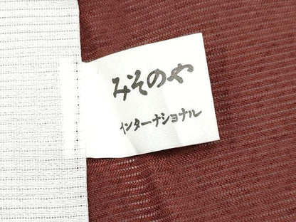 平和屋着物＊夏物　訪問着　絽　短冊草花文　金彩　洗える着物　CABG3323tx