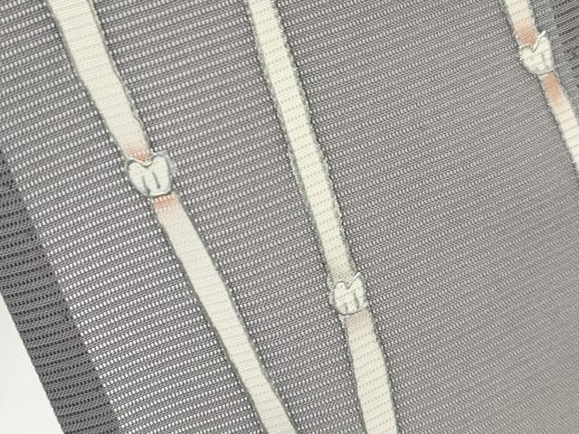 平和屋着物＊夏物　訪問着　絽　木賊文　暈し染め　金銀彩　正絹　逸品　CABG3327tx