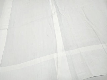 平和屋着物＊夏物　長襦袢　白地　麻　逸品　CABG3330tx