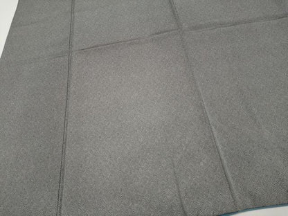 平和屋着物●江戸小紋　作家物　極型別染鮫小紋　黒地　正絹　逸品　CABG3338tx