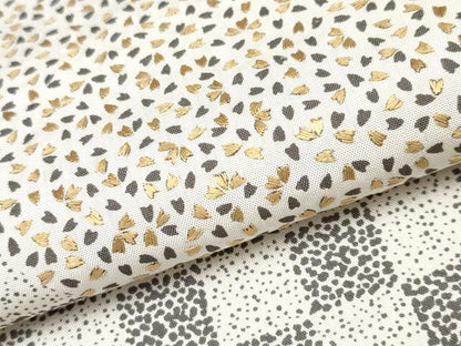 平和屋着物●二代目 川村久太郎　訪問着　本場染大島紬　刺繍　舞花びら　正絹　逸品　CABG3362tx