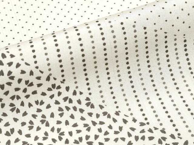 平和屋着物●二代目 川村久太郎　訪問着　本場染大島紬　刺繍　舞花びら　正絹　逸品　CABG3362tx