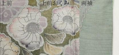 平和屋着物●仙太郎　訪問着　本場大島紬　辻が花　絞り　正絹　逸品　CABG3370tx