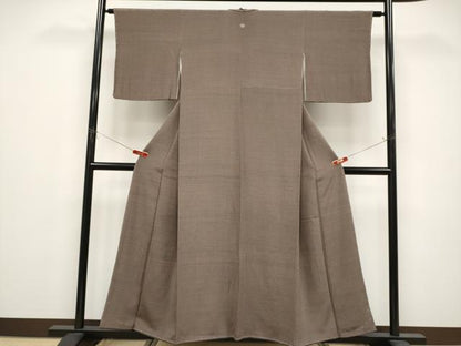 平和屋着物●江戸小紋　行儀　正絹　逸品　未使用　CABG3380tx