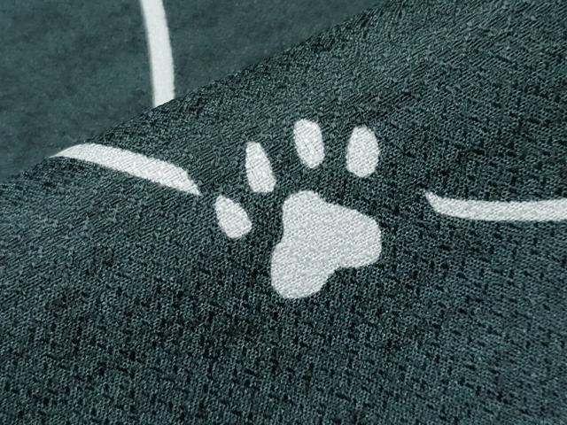 平和屋着物●小紋　猫　洗える着物　未使用　CABG3384tx