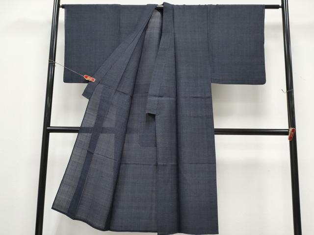 平和屋着物＊夏物　男性　白鷹上布　110亀甲　総詰め　正絹　逸品　CABG3456tx