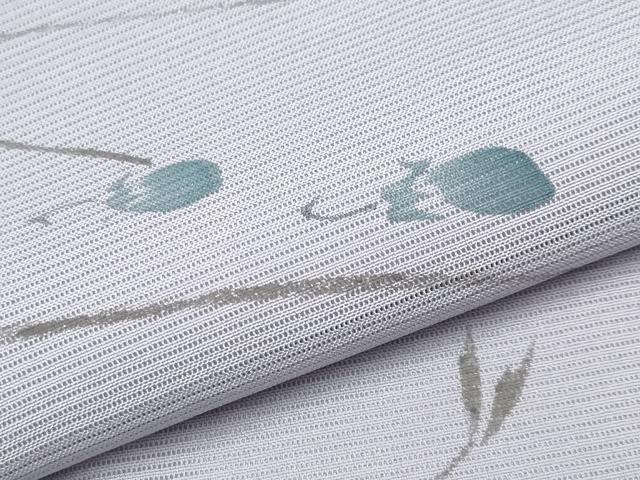 平和屋着物＊夏物 小紋 絽 成り物 正絹 逸品 CABG3462tx