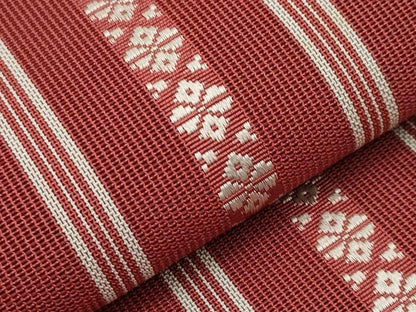 平和屋着物＊夏物　本場筑前博多織　八寸名古屋帯　紗献上　正絹　逸品　未使用　CABG3486tx