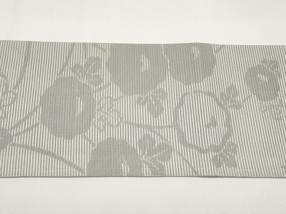 平和屋着物＊夏物　九寸名古屋帯　万寿菊　潤色　正絹　逸品　CABG3487tx