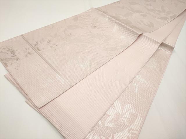 平和屋着物＊夏物 西陣 川島織物 六通柄 本袋帯 舞葉文 正絹 逸品 CABG3514tx