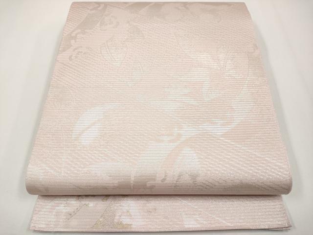 平和屋着物＊夏物 西陣 川島織物 六通柄 本袋帯 舞葉文 正絹 逸品 CABG3514tx