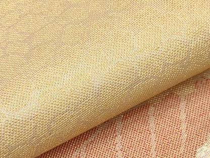 平和屋着物＊夏物 六通柄 本袋帯 紫陽花 金糸 正絹 逸品 CABG3516tx