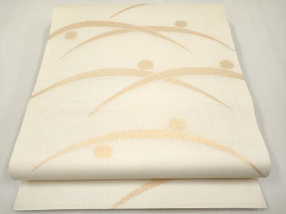 平和屋着物＊夏物 全通柄 本袋帯 露芝文 金糸 正絹 逸品 未使用 CABG3518tx