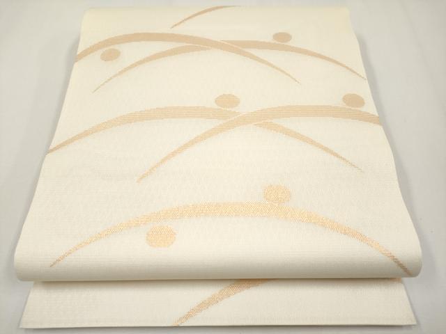 平和屋着物＊夏物 全通柄 本袋帯 露芝文 金糸 正絹 逸品 未使用 CABG3518tx