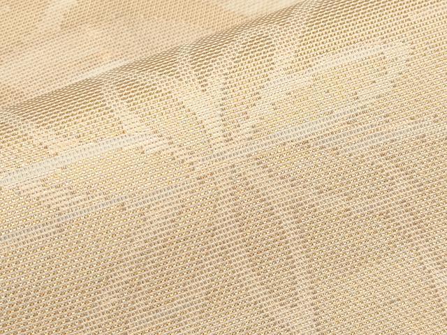 平和屋着物＊夏物 織物一筋名門 織悦 全通柄 本袋帯 枝花文 金糸 正絹 逸品 CABG3523tx