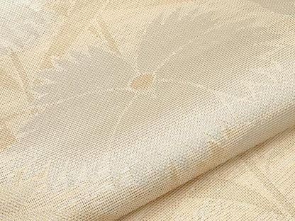 平和屋着物＊夏物 織物一筋名門 織悦 全通柄 本袋帯 草花文 金銀糸 正絹 逸品 CABG3557tx