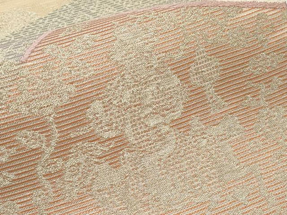 平和屋着物＊夏物 六通柄袋帯 名物裂 金糸 正絹 逸品 CABG3581tx