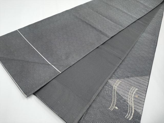 平和屋着物＊夏物 太鼓柄袋帯 抽象文 金銀糸 正絹 逸品 CABG3592tx