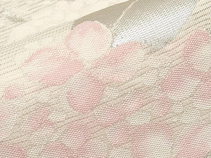 平和屋着物＊夏物 六通柄袋帯 紫陽花 銀糸 正絹 逸品 CABG3593tx