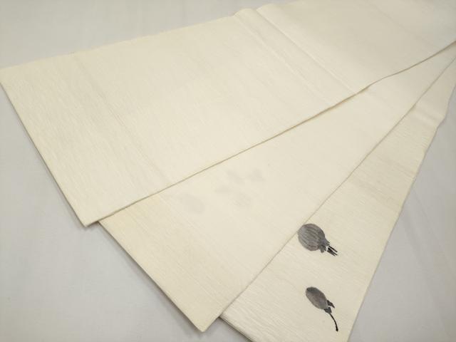 平和屋着物＊夏物 太鼓柄袋帯 すくい織 成り物 正絹 逸品 CABG3596tx