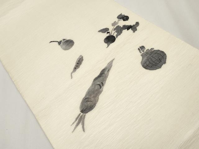 平和屋着物＊夏物 太鼓柄袋帯 すくい織 成り物 正絹 逸品 CABG3596tx