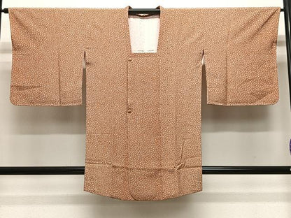 平和屋着物＃道行コート　舞桜文　正絹　逸品　未使用　CABG3601ua