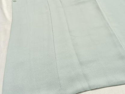 平和屋着物＃道行コート　丸文　金彩　ロング丈　正絹　逸品　CABG3619ua