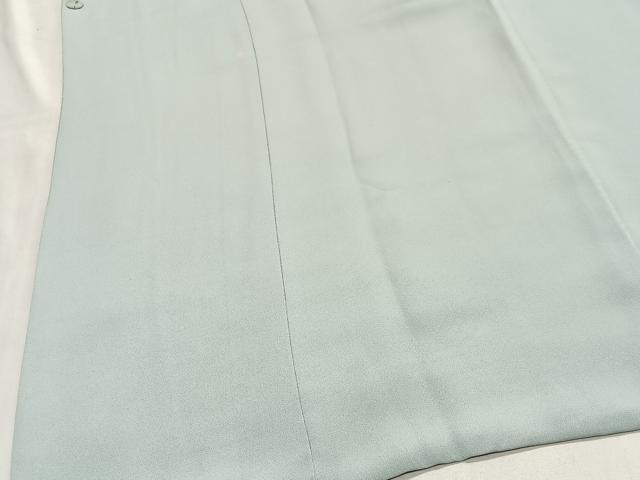 平和屋着物＃道行コート　丸文　金彩　ロング丈　正絹　逸品　CABG3619ua