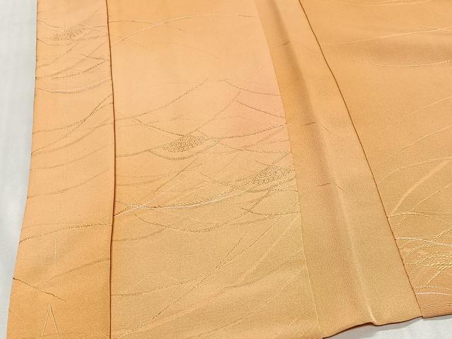 平和屋着物＃羽織　地紋起こし　暈し染め　正絹　逸品　未使用　CABG3645ua