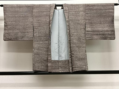 平和屋着物＃羽織　霞文　正絹　逸品　CABG3646ua