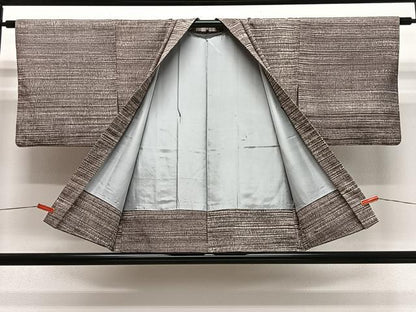 平和屋着物＃羽織　霞文　正絹　逸品　CABG3646ua