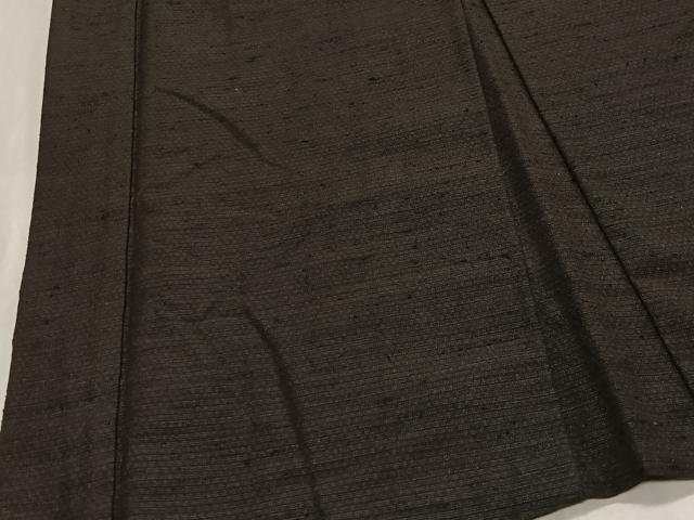 平和屋着物∞男性 羽織 紬地 網代織 正絹 逸品 CABG3660ua