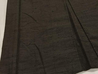平和屋着物∞男性　羽織　紬地　網代織　正絹　逸品　CABG3660ua