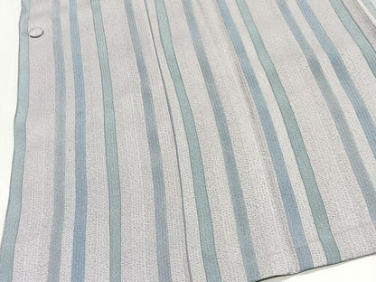 平和屋着物∞道行コート　縞　そごう百貨店扱い　正絹　逸品　CABG3679ua