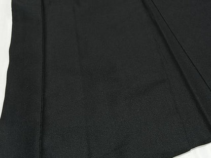 平和屋着物∞男性　羽織　お召地　暗黒色　正絹　逸品　CABG3695ua