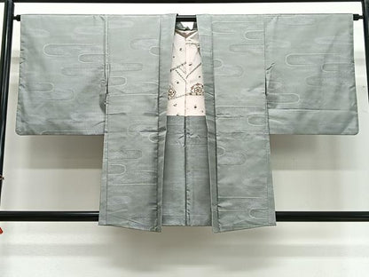 平和屋着物∞羽織　本場大島紬　エ霞文　正絹　逸品　CABG3696ua