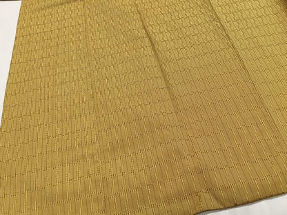 平和屋着物∞道中着　花織　幾何学文　正絹　逸品　CABG3702ua
