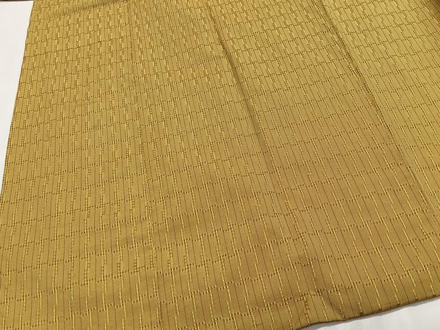 平和屋着物∞道中着　花織　幾何学文　正絹　逸品　CABG3702ua