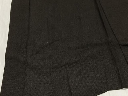 平和屋着物＃男性　羽織　紬地　赤墨色　正絹　逸品　CABG3719ua