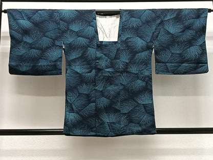 平和屋着物＃道行コート　草木文　正絹　逸品　CABG3764ua