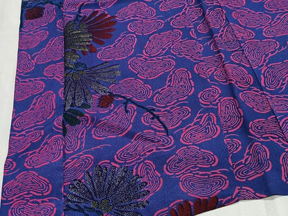平和屋着物∞アンティーク　長羽織　枝松文　正絹　逸品　CABG3783ua