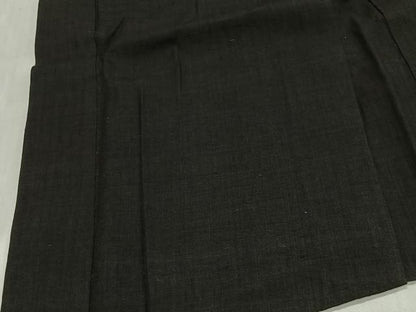 平和屋着物∞男性　長羽織　紬地　赤墨色　正絹　逸品　CABG3790ua