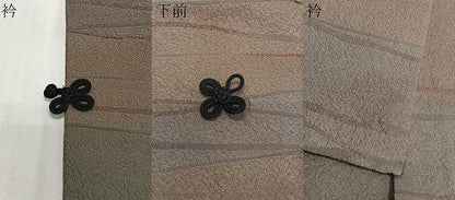 平和屋着物∞道中着　霞文　ロング丈　正絹　逸品　CABG3820ua