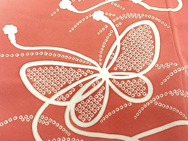 平和屋着物＃羽織　舞蝶文　暈し染め正絹　逸品　未使用　CABG3829ua