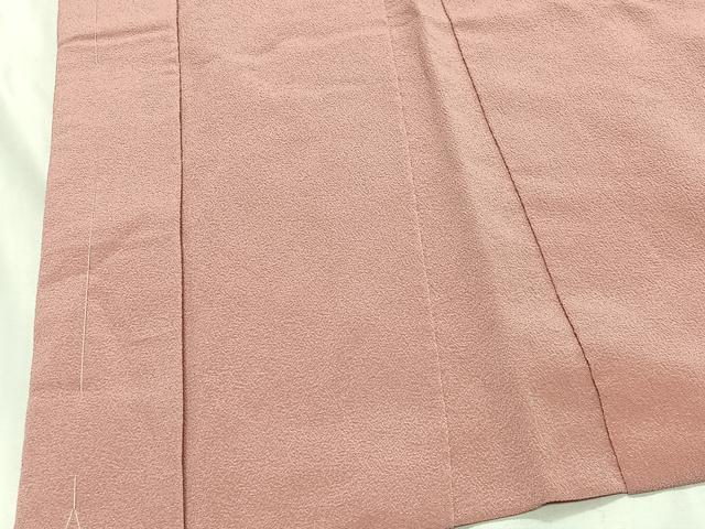 平和屋着物＃羽織　珊瑚色　正絹　逸品　CABG3830ua