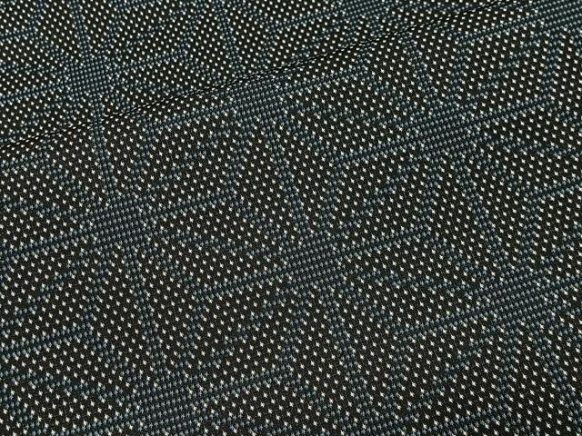 平和屋着物＃羽織　お召地　麻の葉文様　正絹　逸品　未使用　CABG3833ua