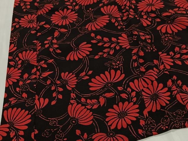 平和屋着物＃羽織　横段文　正絹　逸品　CABG3835ua
