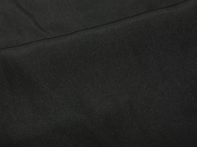 平和屋着物＃男性　羽織　黒紋付　正絹　逸品　CABG3840ua