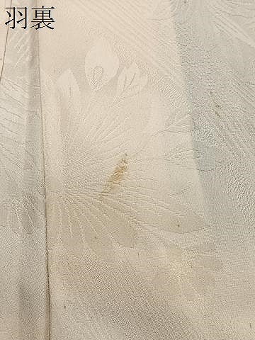 平和屋着物＃羽織　刺繍　舞花文　黒地　正絹　逸品　CABG3841ua