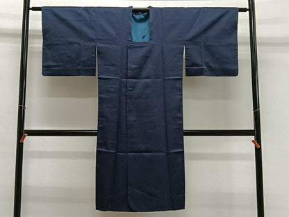平和屋着物＃道行コート　遠州椿　ロング丈　正絹　逸品　CABG3863ua
